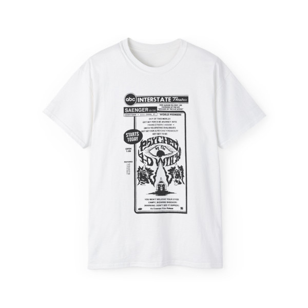PSYCHED BY THE 4D WITCH 1973 Movie Poster - T-Shirt