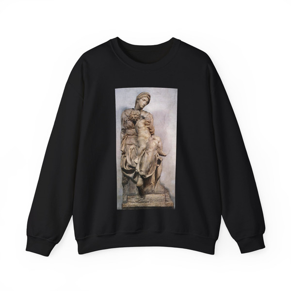 MICHELANGELO, Buonarroti - Medici Madonna (Artwork) Crewneck Sweatshirt