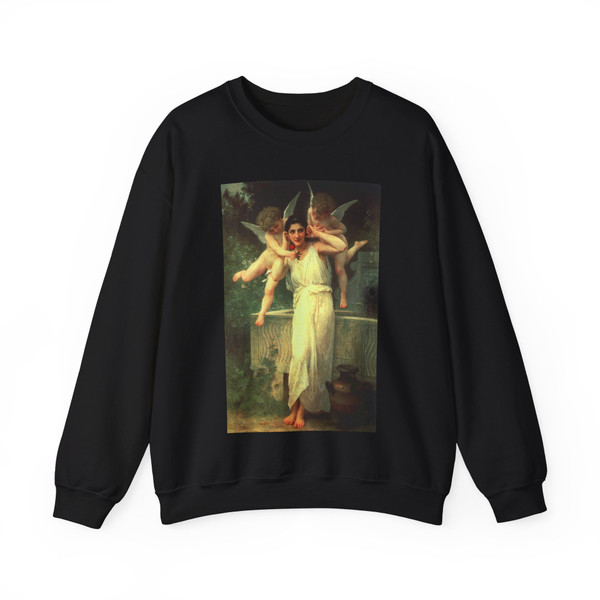 bouguereau3 (Artwork) Crewneck Sweatshirt