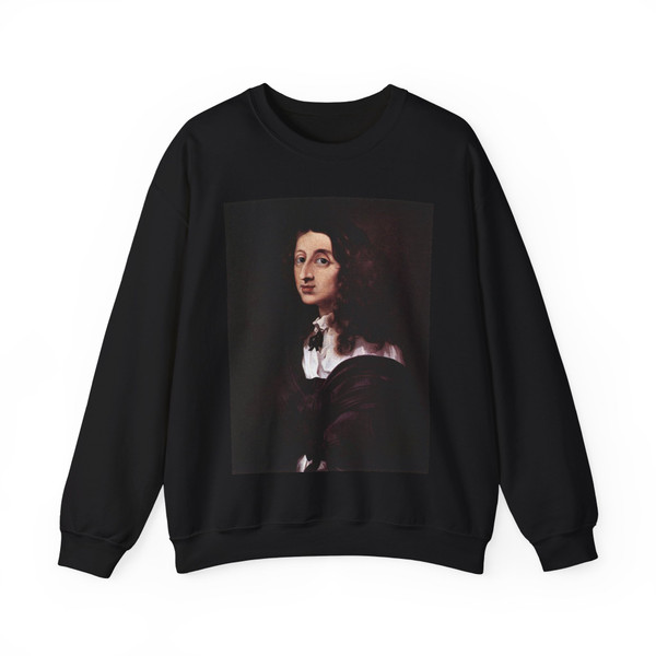 BOURDON, Sebastien - Queen Christina of Sweden (Artwork) Crewneck Sweatshirt