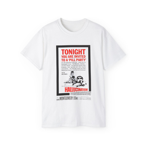 HALLUCINATION GENERATION 1966 Movie Poster - T-Shirt