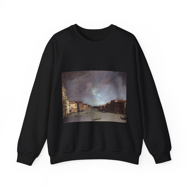 CANALETTO - Looking from Palazzo Balbi (Artwork) Crewneck Sweatshirt