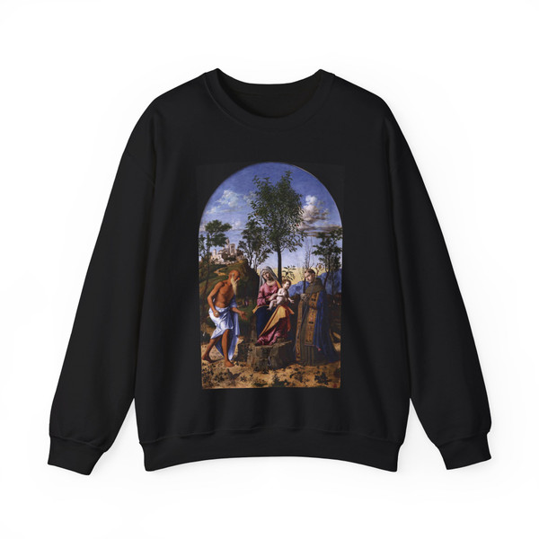 CIMA da Conegliano - Madonna of the Orange Tree (Artwork) Crewneck Sweatshirt