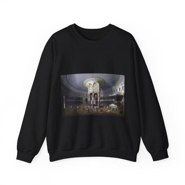 CANALETTO - Ranelagh, Interior of the Rotunda (Artwork) Crewneck Sweatshirt