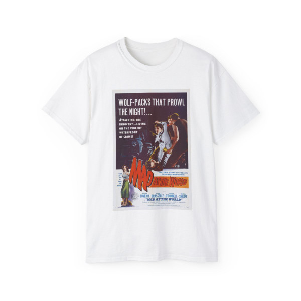 MAD AT THE WORLD 1955 Movie Poster - T-Shirt
