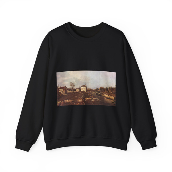 CANALETTO - The Brenta Canal at Padua (Artwork) Crewneck Sweatshirt