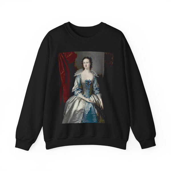 HUDSON, Thomas - Portrait of a Lady (Artwork) Crewneck Sweatshirt
