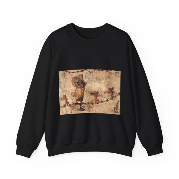 RAFFAELLO Sanzio - Decoration of the Loggetta (Artwork) Crewneck Sweatshirt