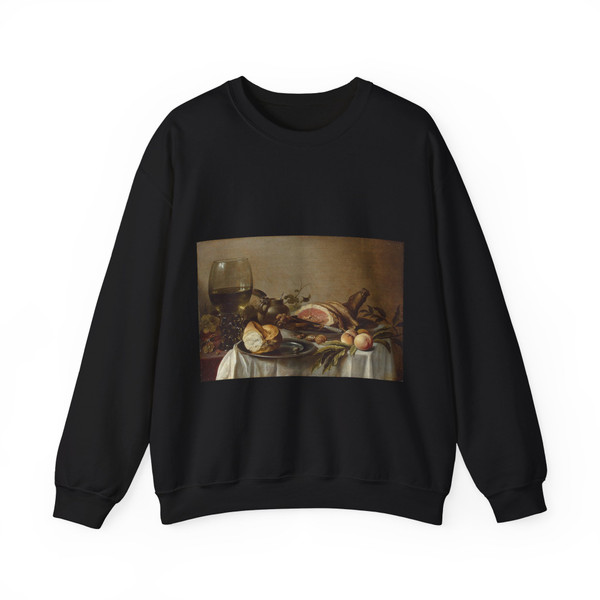 CLAESZ, Pieter - Still-life2 (Artwork) Crewneck Sweatshirt