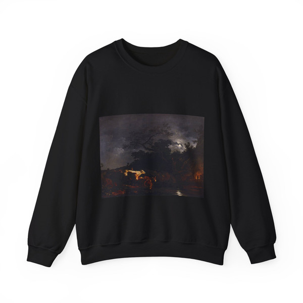 Clair de Lune (Moonlight) (Artwork) Crewneck Sweatshirt