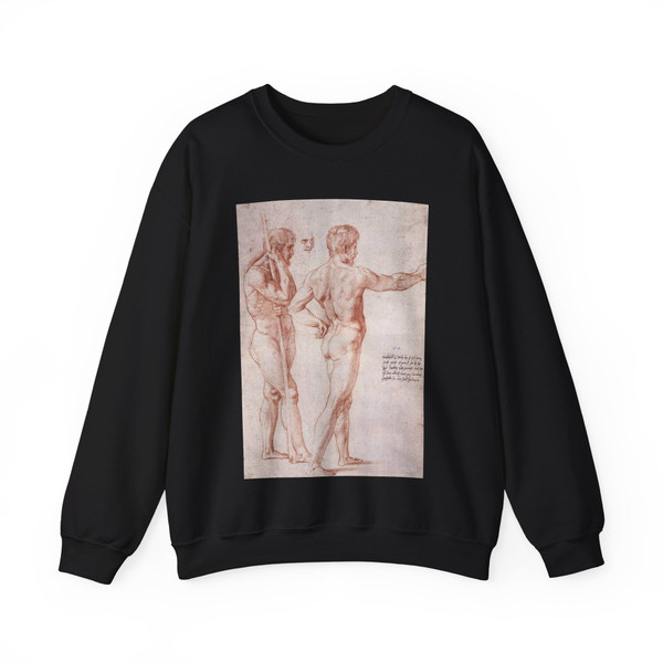 RAFFAELLO Sanzio - Nude Study (Artwork) Crewneck Sweatshirt