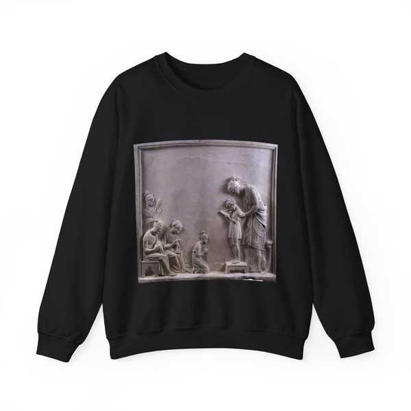 CANOVA, Antonio -until 1799- Teach the Ignorant (Artwork) Crewneck Sweatshirt