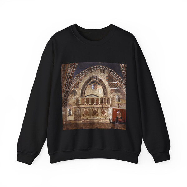 CAPANNA, Puccio - Singing gallery (Artwork) Crewneck Sweatshirt