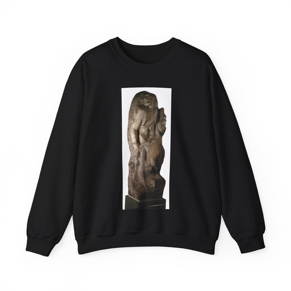 MICHELANGELO, Buonarroti - St Matthew2 (Artwork) Crewneck Sweatshirt