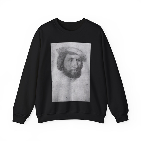 CLOUET, Jean - Man with a Petrarch (Artwork) Crewneck Sweatshirt