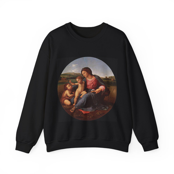 RAFFAELLO Sanzio - The Alba Madonna (Artwork) Crewneck Sweatshirt