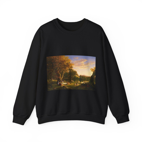 COLE, Thomas - The Picnic (Artwork) Crewneck Sweatshirt