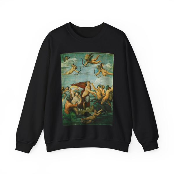 RAFFAELLO Sanzio - The nymph Galatea (Artwork) Crewneck Sweatshirt