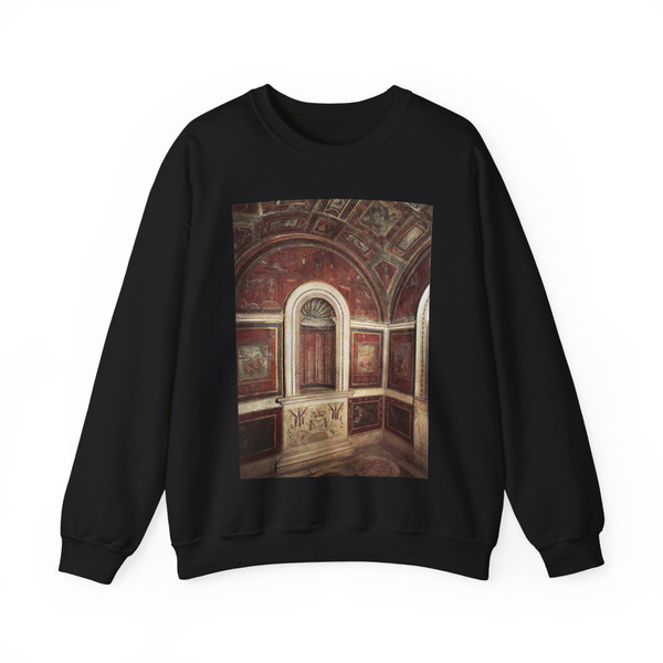 RAFFAELLO Sanzio - The 'Stufetta' of Cardinal Bibbiena (Artwork) Crewneck Sweatshirt
