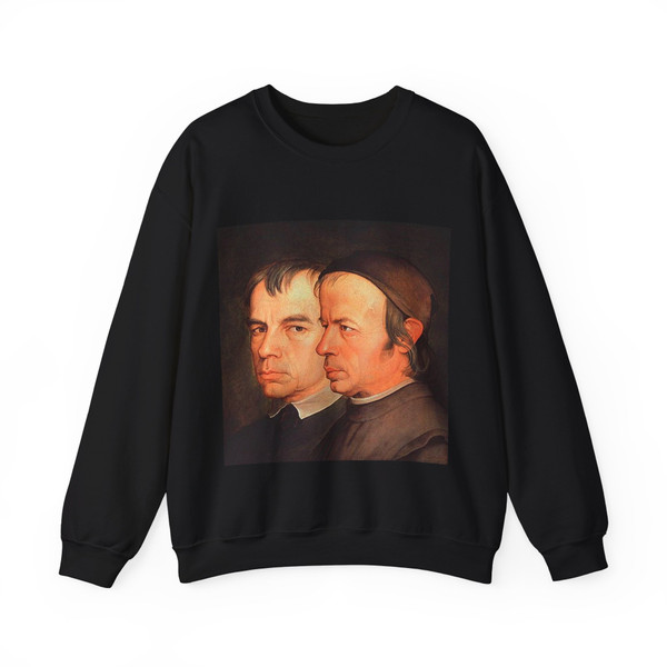 RAMBOUX, Johann Anton Alban - The Eberhard Brothers (Artwork) Crewneck Sweatshirt