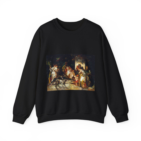MONTICELLI Adolphe - The Offering (Artwork) Crewneck Sweatshirt