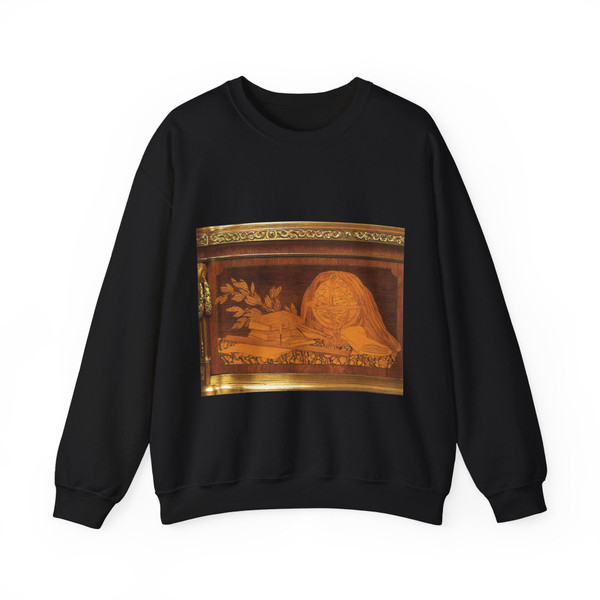 RIESENER, Jean-Henri - Roll-top desk (detail) (Artwork) Crewneck Sweatshirt
