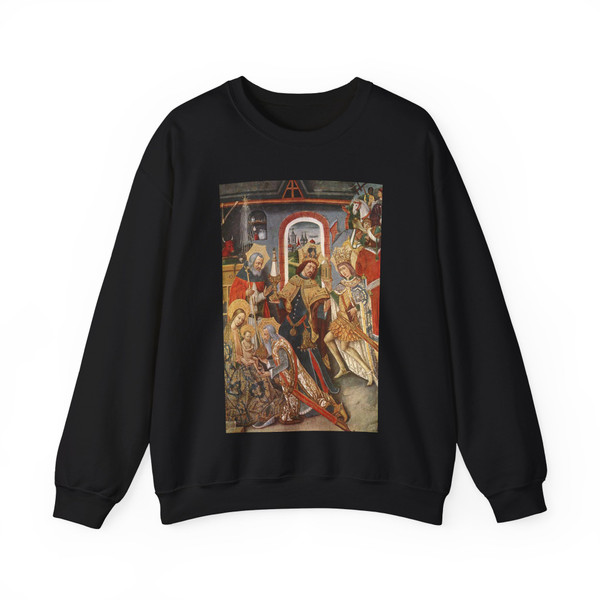 REIXACH, Juan - Adoration of the Magi (Artwork) Crewneck Sweatshirt