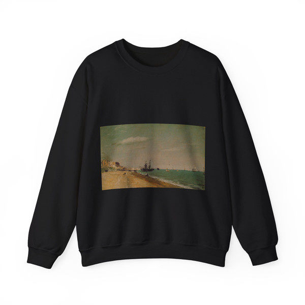 CONSTABLE, John - Brighton Beach with Colliers (Artwork) Crewneck Sweatshirt