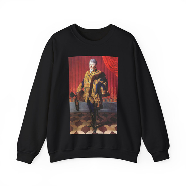 KRAFFT, Johann Peter - Portrait of Count Ferenc Barkoczy (Artwork) Crewneck Sweatshirt