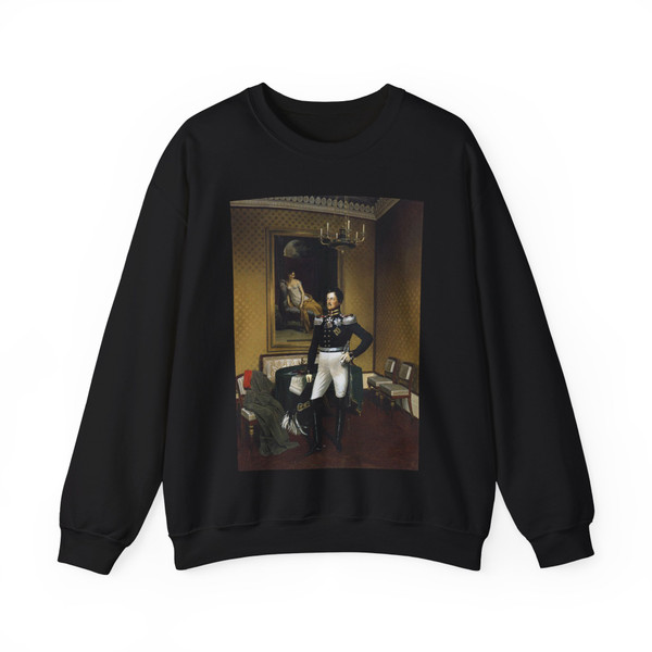 KRUGER, Franz - Prince Augustus of Prussia (Artwork) Crewneck Sweatshirt