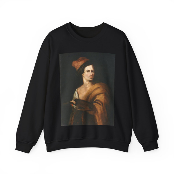 KUPECKY, Jan - Portrait of Adam Manyoki (Artwork) Crewneck Sweatshirt