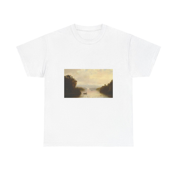 N Bush - Tropical Landscape, 1885 (Native Americans in Art) T-Shirt