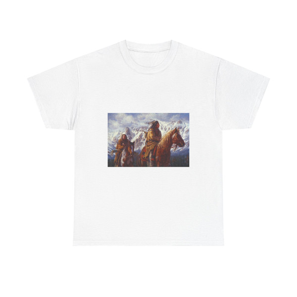 James Ayers, Warriors Of The High Country - Ute (Native Americans in Art) T-Shirt