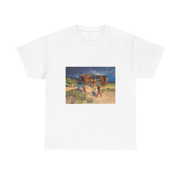 Kim Mackey-Movement In The Distance (Native Americans in Art) T-Shirt