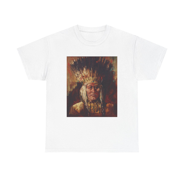 John Coleman - Indian Chief (Native Americans in Art) T-Shirt