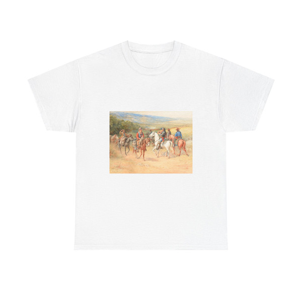 Alexander F. Harmer - The Pioneer Vaqueros (Native Americans in Art) T-Shirt