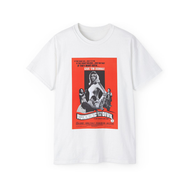 RUNNING WITH THE DEVIL 1973 Movie Poster - T-Shirt