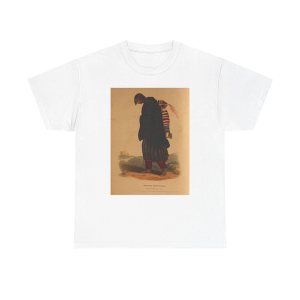 Chippeway Squaw & Child (C. B. King) (Native Americans in Art) T-Shirt