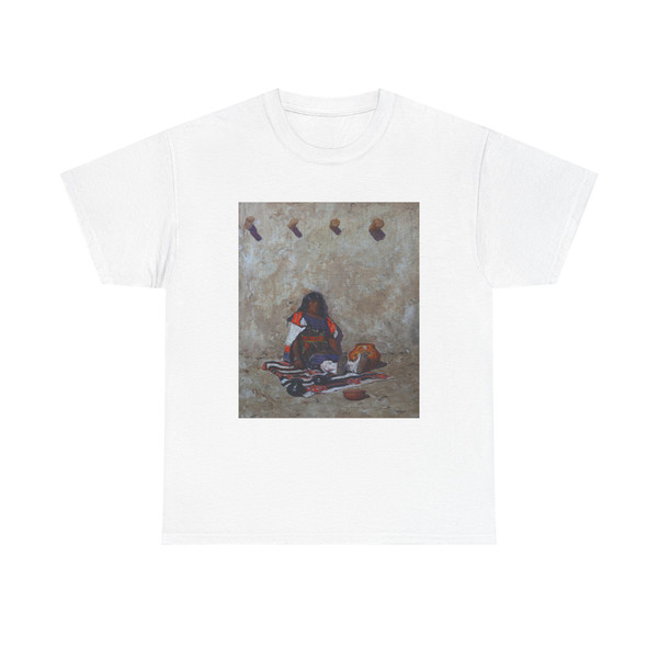 F. P. Sauerwein - The Pottery Vendor (Native Americans in Art) T-Shirt