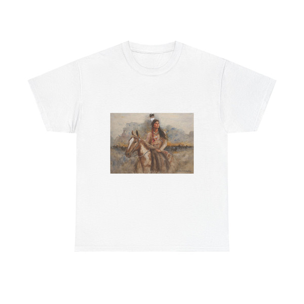 George Paliotto - The Buffalo Hunter (Lakota) (Native Americans in Art) T-Shirt