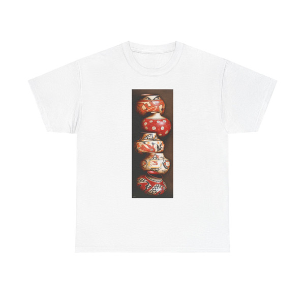 Greg English - Acoma, Laguna and Tonto (Native Americans in Art) T-Shirt