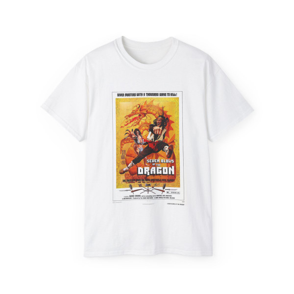 SEVEN BLOWS OF THE DRAGON 1972 Movie Poster - T-Shirt