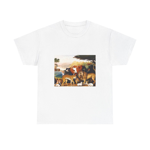 Edward Hicks - Peaceable Kingdom, 1844-1846 (Native Americans in Art) T-Shirt