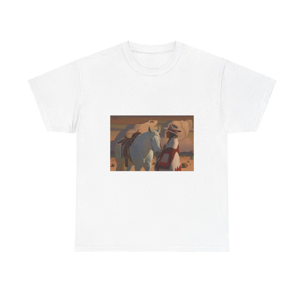 L. M. Hagege The Clouds Are Moving (Native Americans in Art) T-Shirt