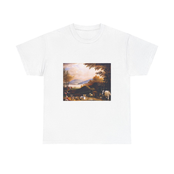 Edward Hicks - Peaceable Kingdom, 1849 (Native Americans in Art) T-Shirt
