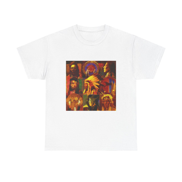 Gilleon Tom-Men of War (Native Americans in Art) T-Shirt