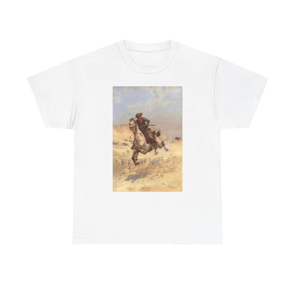 Herman W. Hansen The Pursuit (Native Americans in Art) T-Shirt