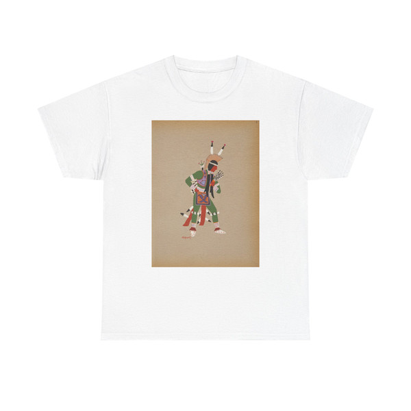 Hokeah, Jack Warrior in Green (Native Americans in Art) T-Shirt