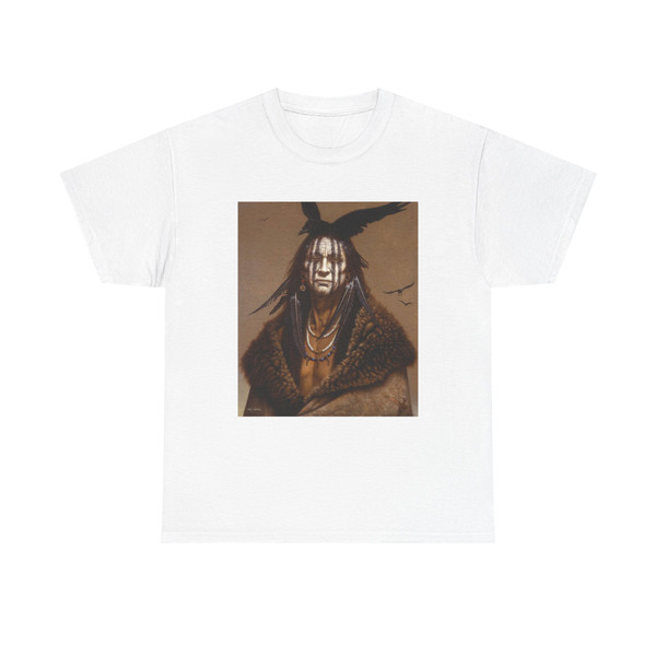 KIRBY-SATTLER-I Am Crow (Native Americans in Art) T-Shirt