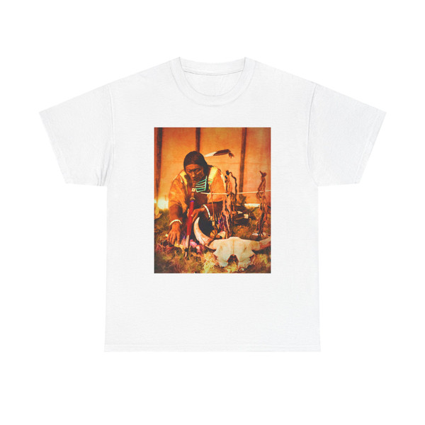 Rick Wicker - Peace Pipe (Native Americans in Art) T-Shirt